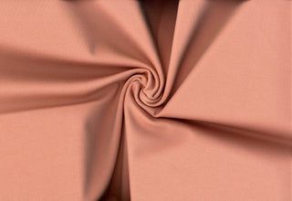 Smooth double knit with fine texture and 4-way stretch for structured, flexible garments 320 GSM BLUSH