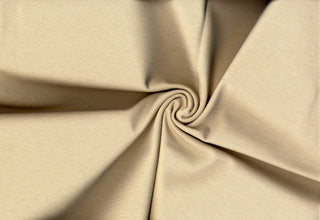 Smooth double knit with fine texture and 4-way stretch for structured, flexible garments 320 GSM HEATHER OATMEAL