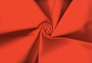 Smooth double knit with fine texture and 4-way stretch for structured, flexible garments 320 GSM MANDARIN