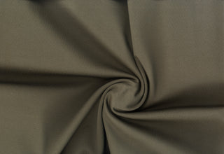 Smooth double knit with fine texture and 4-way stretch for structured, flexible garments 320 GSM OLIVE