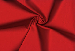 Smooth double knit with fine texture and 4-way stretch for structured, flexible garments 320 GSM RED