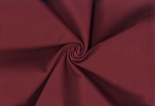 Smooth double knit with fine texture and 4-way stretch for structured, flexible garments 320 GSM MERLOT