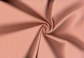 Smooth double knit with fine texture and 4-way stretch for structured, flexible garments 320 GSM FRENCH MAUVE