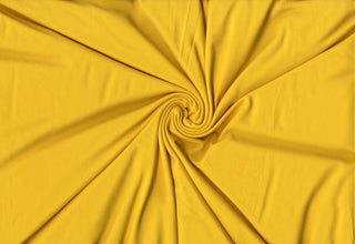 DTY Double Brushed Knit Fabric by the Yard - 4-Way Stretch, Soft, Apparel Sewing