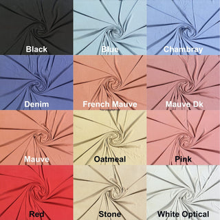 Modal Jersey stretch brushed knit with suede feel, great for DIY clothing, blouses, and soft accessories 200 GSM