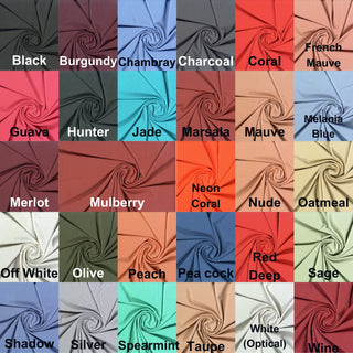 Vibe Scuba Crepe Knit – Four-way stretch fabric with bounce and drape, ideal for fashion and DIY.