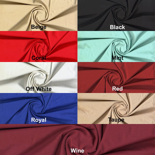 Stretch knit fabric featuring subtle gaberdine twill groove texture with body-contouring flexibility