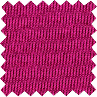 Hacci sweater knit with cotton-spandex blend, cozy stretch fabric ideal for warm fall and winter apparel. MAGENTA