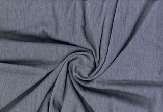 Rayon crepon gauze fabric with heathered finish and airy drape, for flowy, breathable projects