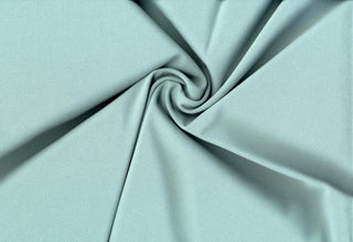 Crepe Techno Knit - Stretchy scuba crepe fabric ideal for dresses, pants, bridal, and décor. ALOE