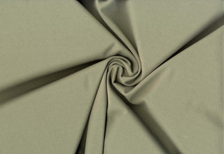 Crepe Techno Knit - Stretchy scuba crepe fabric ideal for dresses, pants, bridal, and décor. ARMY