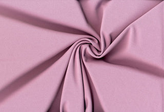 Crepe Techno Knit - Stretchy scuba crepe fabric ideal for dresses, pants, bridal, and décor. DEEP MAUVE