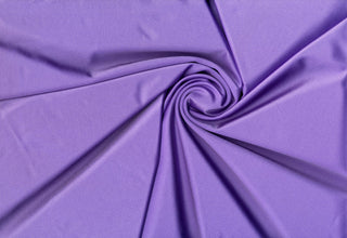 Power Satin™ Milliskin—shiny stretch nylon spandex knit fabric for dresses, dancewear, and swimwear VIOLET