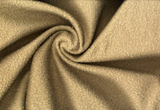 Lamb Wool Faux Merino Fabric by the Yard, Cozy Winter Coat Fabric, Sherpa Knit for Sewing Coats, Crafts, Apparel, Home Decor, Fall Fabric