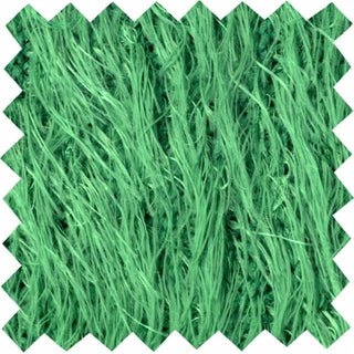 Shaggy Faux Fur Eyelash Fabric - Knit Fabric by the Yard, Soft Plush Sweater Fabric, Textured Sewing Fabric for Crafts, Apparel, Costumes