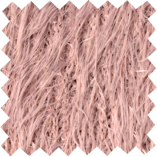 Shaggy Faux Fur Eyelash Fabric - Knit Fabric by the Yard, Soft Plush Sweater Fabric, Textured Sewing Fabric for Crafts, Apparel, Costumes