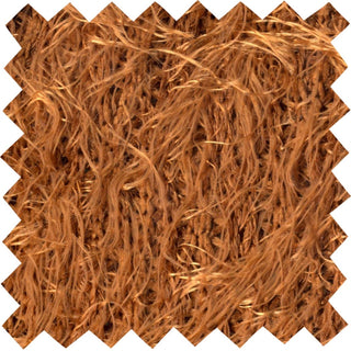 Shaggy Faux Fur Eyelash Fabric - Knit Fabric by the Yard, Soft Plush Sweater Fabric, Textured Sewing Fabric for Crafts, Apparel, Costumes