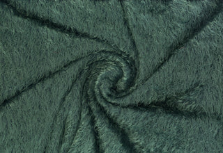 Shaggy Faux Fur Eyelash Fabric - Knit Fabric by the Yard, Soft Plush Sweater Fabric, Textured Sewing Fabric for Crafts, Apparel, Costumes