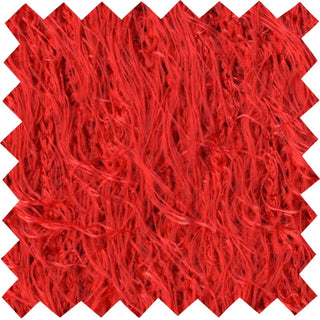 Shaggy Faux Fur Eyelash Fabric - Knit Fabric by the Yard, Soft Plush Sweater Fabric, Textured Sewing Fabric for Crafts, Apparel, Costumes