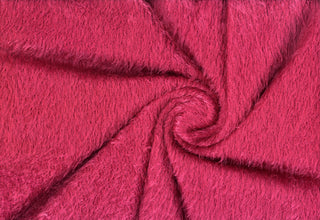Shaggy Faux Fur Eyelash Fabric - Knit Fabric by the Yard, Soft Plush Sweater Fabric, Textured Sewing Fabric for Crafts, Apparel, Costumes
