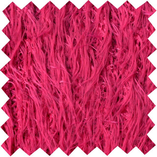 Shaggy Faux Fur Eyelash Fabric - Knit Fabric by the Yard, Soft Plush Sweater Fabric, Textured Sewing Fabric for Crafts, Apparel, Costumes