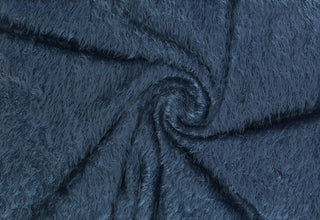 Shaggy Faux Fur Eyelash Fabric - Knit Fabric by the Yard, Soft Plush Sweater Fabric, Textured Sewing Fabric for Crafts, Apparel, Costumes