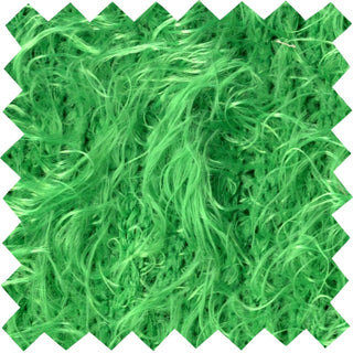 Shaggy Faux Fur Eyelash Fabric - Knit Fabric by the Yard, Soft Plush Sweater Fabric, Textured Sewing Fabric for Crafts, Apparel, Costumes