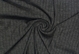 Textured mohair-inspired rib knit pattern with soft, plush surface and subtle brushed finish