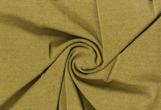 Two-tone crepe knit fabric with subtle heathered texture and smooth, stretchy surface for bodycon projects