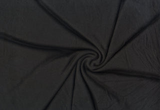 Stretchy heathered knit with a brushed surface and delicate faux pashmina-inspired texture BLACK/BLACK