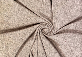 Stretchy heathered knit with a brushed surface and delicate faux pashmina-inspired texture