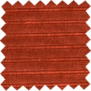 Soft corduroy-like knit fabric with plush ribbed texture and a velvety brushed surface for sewing projects COGNAC