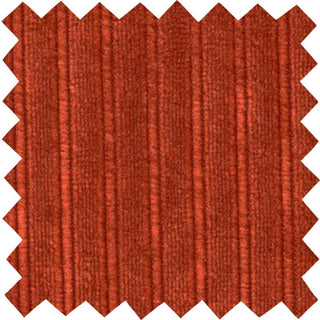 Soft corduroy-like knit fabric with plush ribbed texture and a velvety brushed surface for sewing projects COGNAC