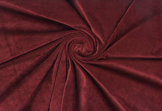 Corduroy Creek Knit Fabric | Textured Corduroy | Soft, Stretchy Apparel & Craft Fabric by the Yard