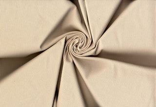 Skinny rib 4x2 jersey with textured soft ridges and bodycon stretch for shaping fitted fashion projects OYSTER