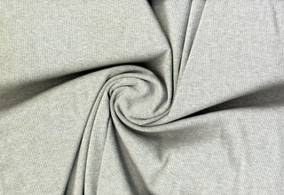 Skinny rib 4x2 jersey with textured soft ridges and bodycon stretch for shaping fitted fashion projects HEATHER PEARL