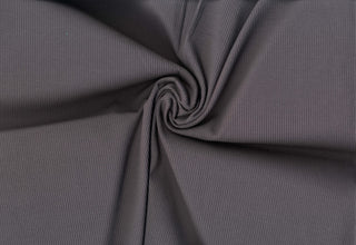 Skinny rib 4x2 jersey with textured soft ridges and bodycon stretch for shaping fitted fashion projects CHARCOAL