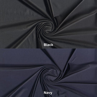 Glossy spandex knit with shimmering foil texture and ultra-stretch for dancewear, swimwear, and costumes