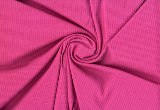 Stretchy 5x3 ribbed fabric with defined ridges, ideal for fitted apparel and flexible craft projects ULTRA HEAT