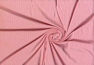 DTY Brushed Rib 8 x 5 Ganges Knit DBP Solid Fabric - Stretch Knit Fabric, Soft Fabric, Sewing Fabric, Apparel Fabric, Polyester Spandex
