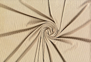 DTY Brushed Rib 8 x 5 Ganges Knit DBP Solid Fabric - Stretch Knit Fabric, Soft Fabric, Sewing Fabric, Apparel Fabric, Polyester Spandex