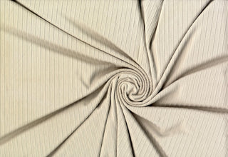 DTY Brushed Rib 8 x 5 Ganges Knit DBP Solid Fabric - Stretch Knit Fabric, Soft Fabric, Sewing Fabric, Apparel Fabric, Polyester Spandex