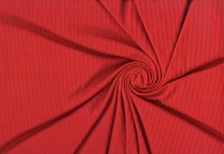 DTY Brushed Rib 8 x 5 Ganges Knit DBP Solid Fabric - Stretch Knit Fabric, Soft Fabric, Sewing Fabric, Apparel Fabric, Polyester Spandex