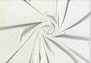 DTY Brushed Rib 8 x 5 Ganges Knit DBP Solid Fabric - Stretch Knit Fabric, Soft Fabric, Sewing Fabric, Apparel Fabric, Polyester Spandex