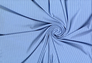 DTY Brushed Rib 8 x 5 Ganges Knit DBP Solid Fabric - Stretch Knit Fabric, Soft Fabric, Sewing Fabric, Apparel Fabric, Polyester Spandex