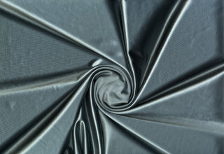 Luxurious trico knit satin texture with a sleek, stretchy, lustrous finish for formalwear, costumes, and crafts