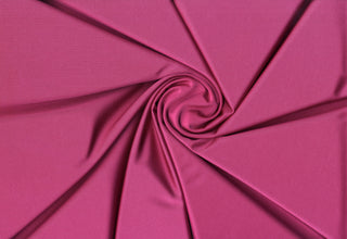 Shinny Polyester Milliskin tricot knit fabric with four-way stretch for dress, dance and swimwear MAGENTA