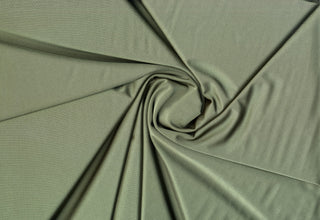 Shinny Polyester Milliskin tricot knit fabric with four-way stretch for dress, dance and swimwear SAGE BRUSH