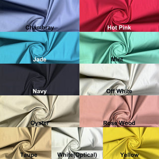 Sateen Cotton Stretch by the Yard - Woven, Cotton Spandex, Dress Fabric