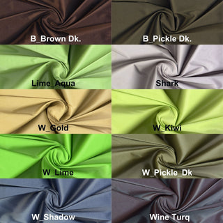 Shiny two-tone stretch taffeta with smooth crisp feel, ideal for prom gowns, formal dresses, bold costumes